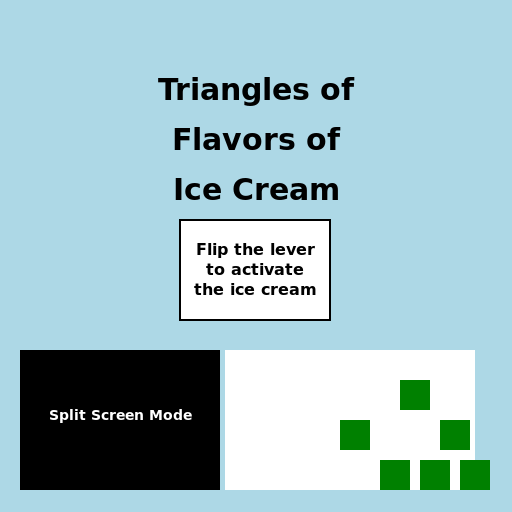 Triangles of Flavors of Ice Cream - DrawGPT