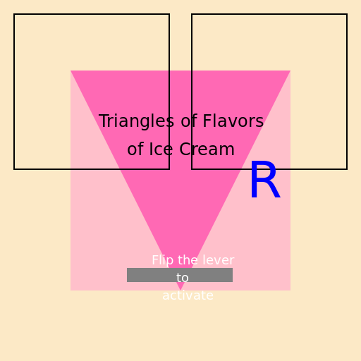 Triangles of Flavors of Ice Cream - DrawGPT