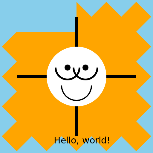 Happy Sun - DrawGPT