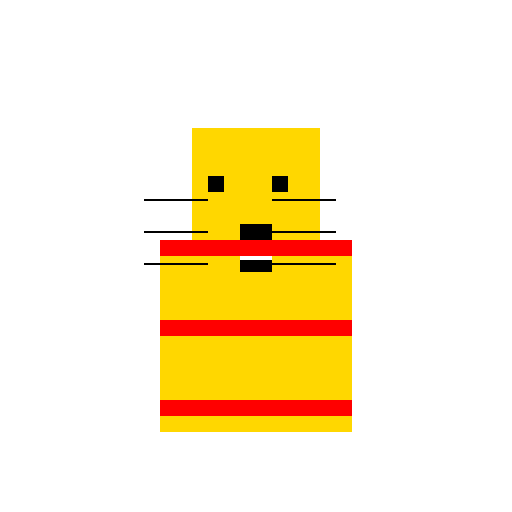 Muscular Feline - DrawGPT