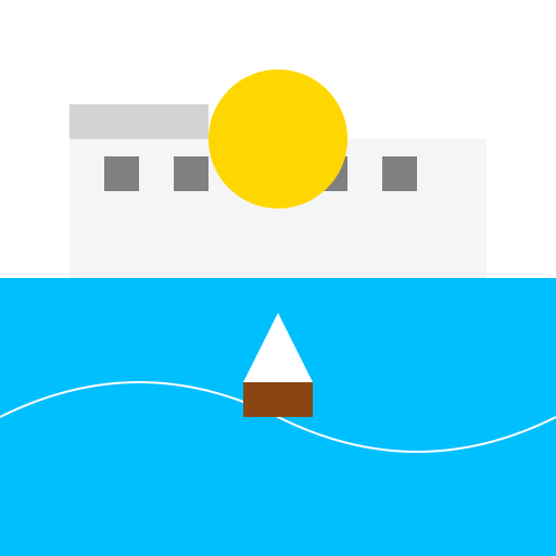 Lampung City and the Serene Sea - DrawGPT